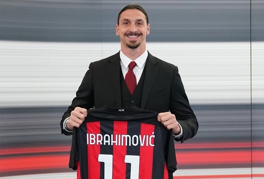 Ibrahimovic ký hợp đồng gia hạn với AC Milan