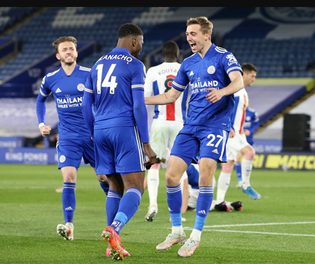 Leicester giữ vững vị trí trong Top 4 Premier League