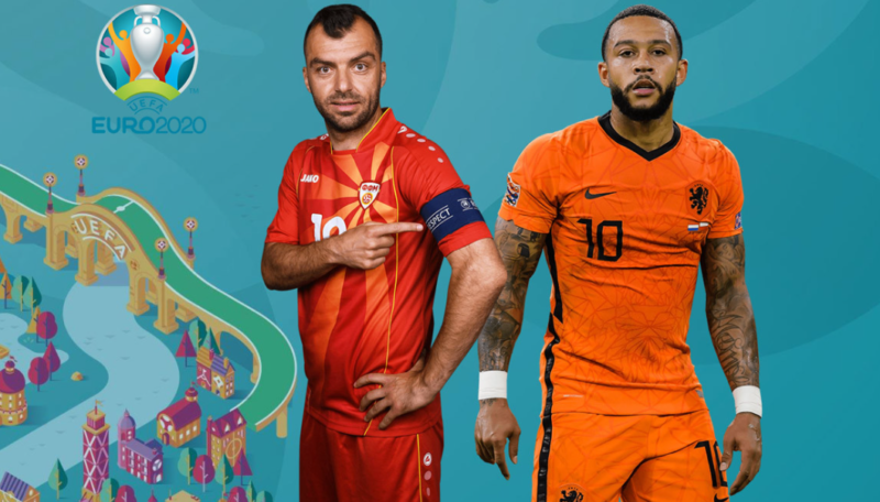 Lịch thi đấu Euro 21/6: Bắc Macedonia vs Hà Lan