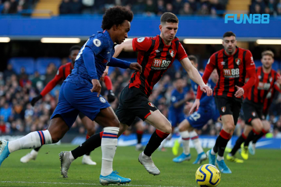Chelsea lội ngược dòng thắng Bournemouth 2-1 trong trận giao hữu