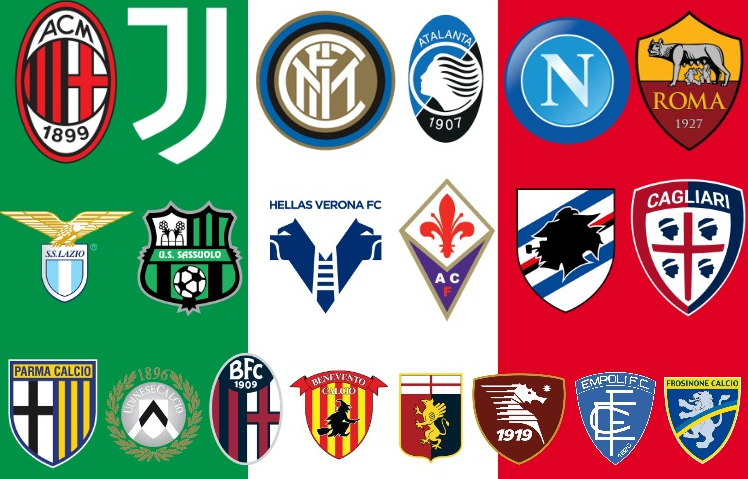Lịch thi đấu Serie A mùa giải 2021/2022 ( từ ngày 22/8 đến 22/9).