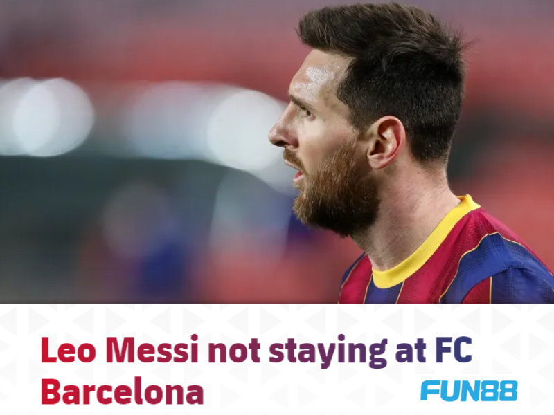 Lionel Messi chính thức chia tay Barcelona