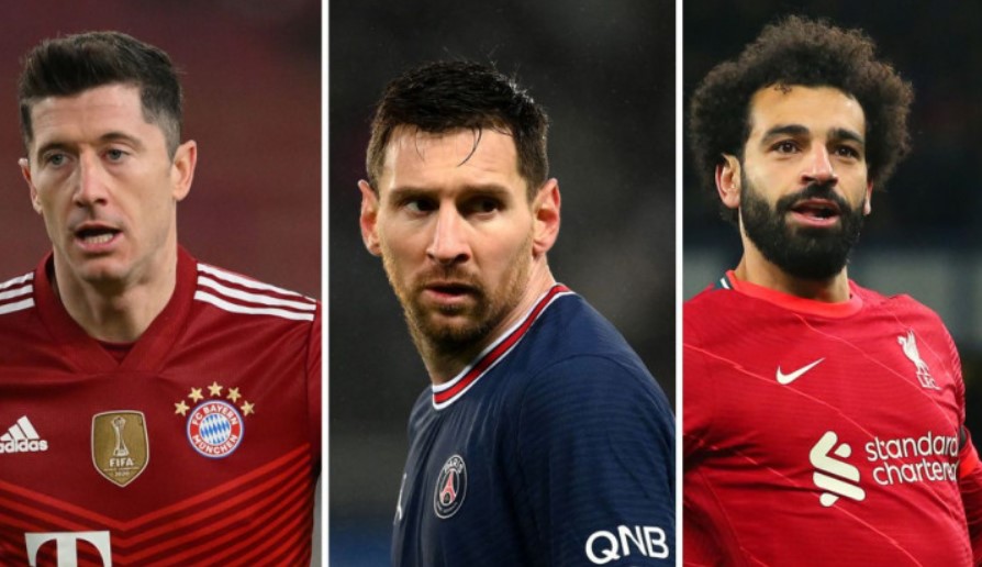 Lewandowski, Messi, Salah là 3 cái tên cuối cùng góp mặt trong danh sách rút gọn ở hạng mục cầu thủ nam