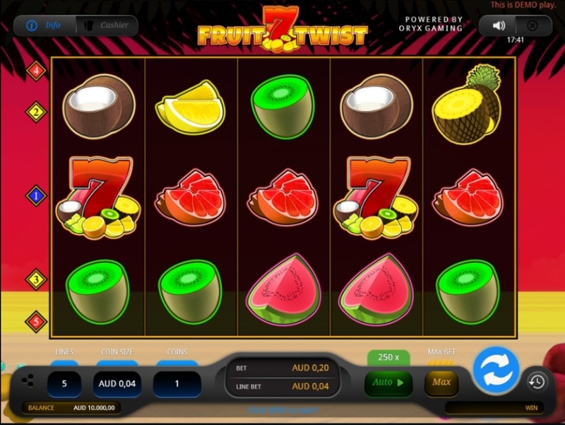 Fruit Twist - Slot game siêu hấp dẫn