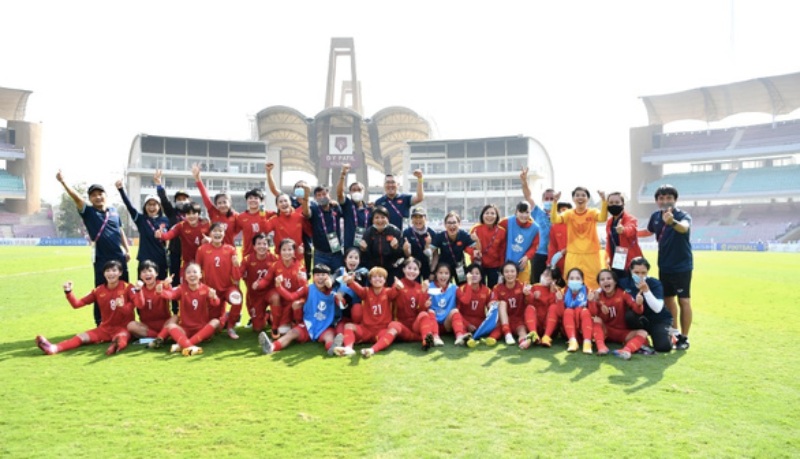Đội tuyển nữ Việt Nam sang Hàn tập huấn trước SEA Games 31