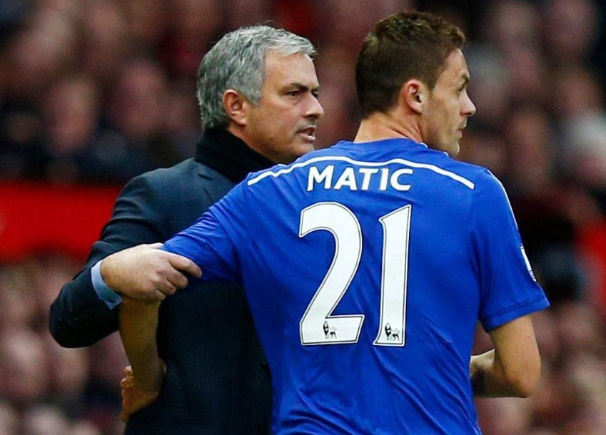 Nemanja Matic và Mourinho từng có thời gian làm việc chung tại MU và Chelsea