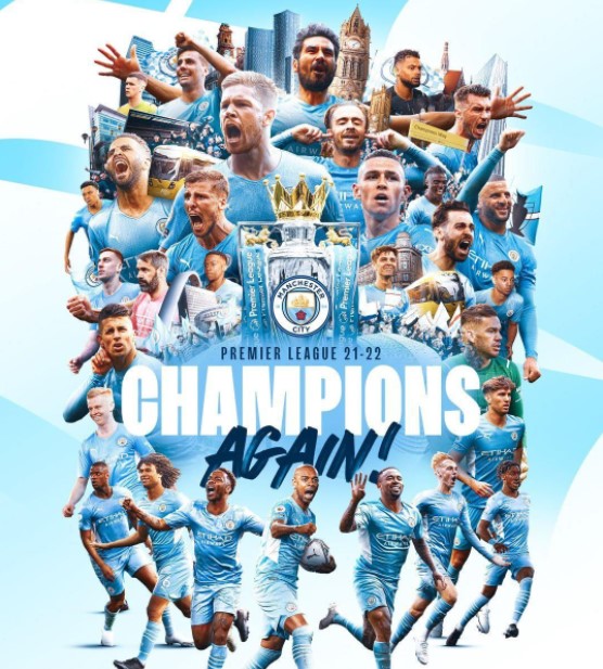 Manchester City thành công trong việc bảo vệ chức vô địch Premier League