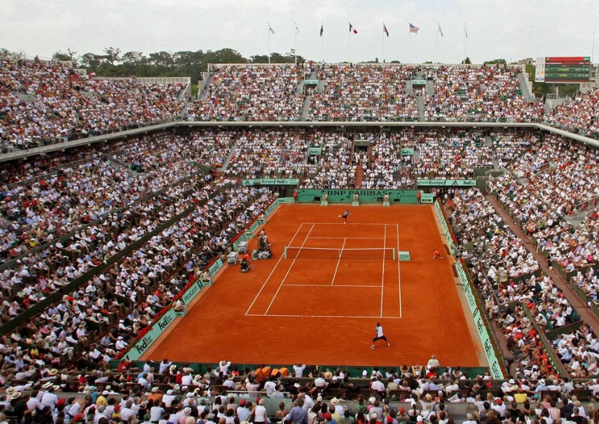 Giải quần vợt Roland Garros luôn nhận được nhiều sự yêu thích của khán giả