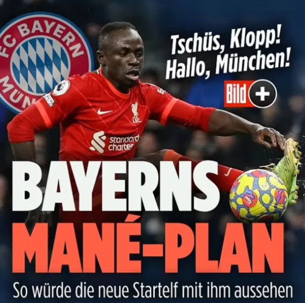 Thông tin chuyển nhượng giữa Sadio Mane và Bayern nhận được nhiều sự quan tâm từ cộng đồng quốc tế