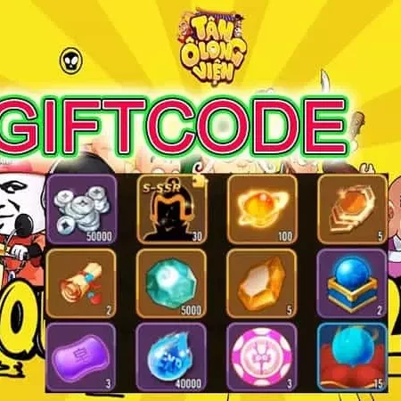 Danh sách các Giftcode game Tân Ô Long Viện