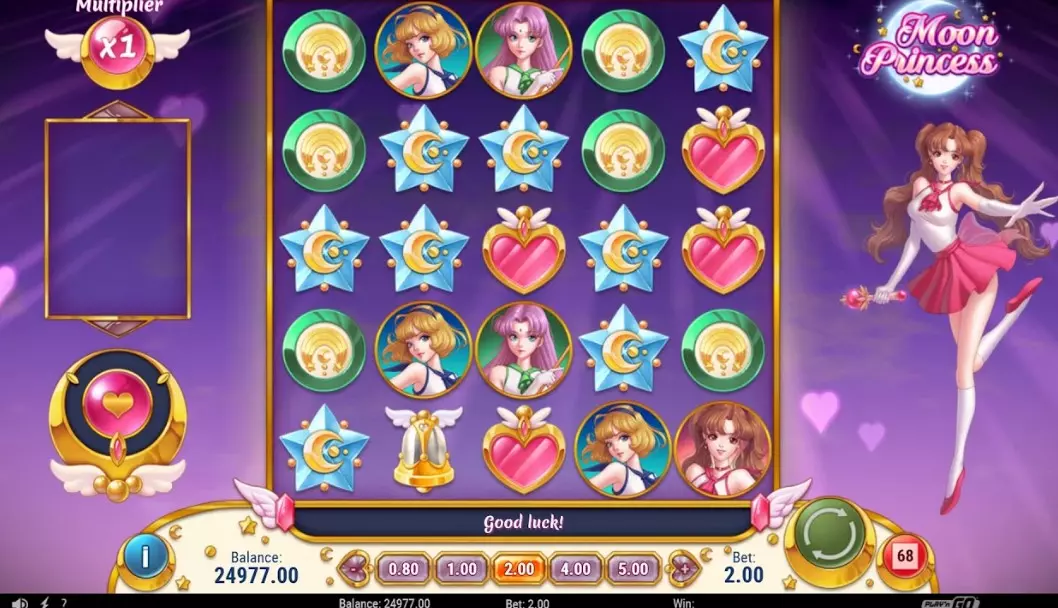 Review về tựa game slot Moon Princess