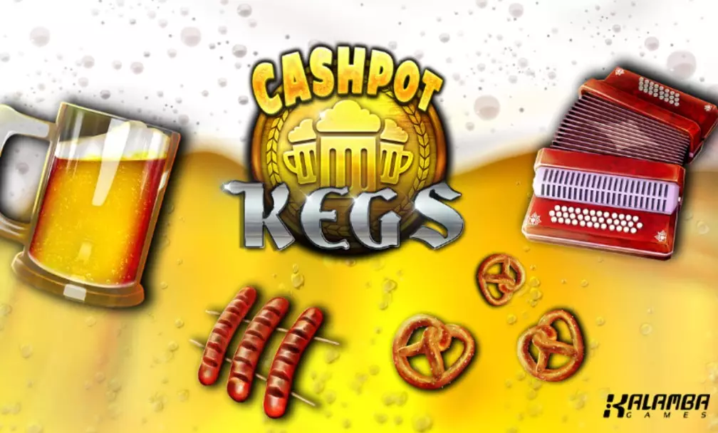 Kalamba Games phát hành trò chơi quay xèng mới Cashpot Kegs