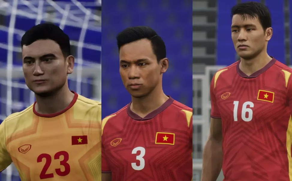 Phần thiết kế khuôn mặt của các cầu thủ trong eFootball 2022 được đánh giá khá tệ