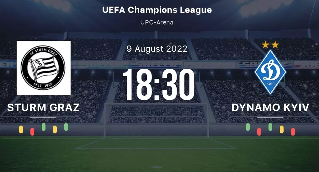 Soi kèo Sturm Graz vs Dynamo Kyiv - 01h30 ngày 10/08