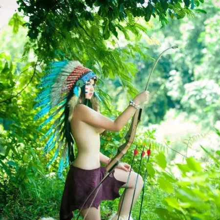 Ảnh nude thổ dân da đỏ mang đến sự hoang dã, độc đáo