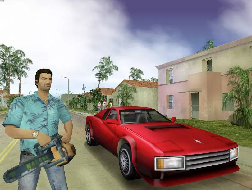 Trò chơi Grand Theft Auto: Vice City được phát hành vào năm 2002
