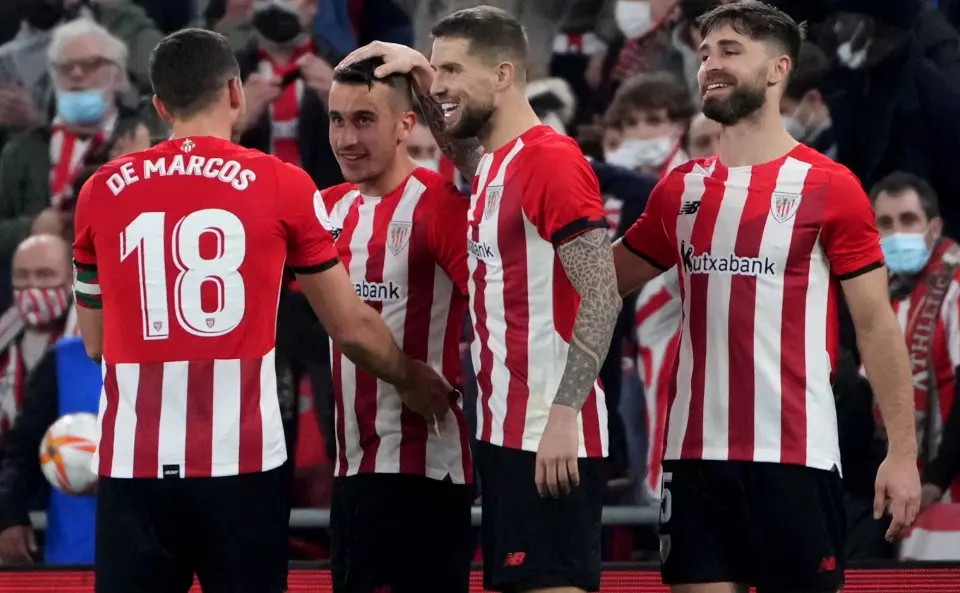 Athletic Bilbao hiện đang đứng thứ 3 trên bảng xếp hạng La Liga