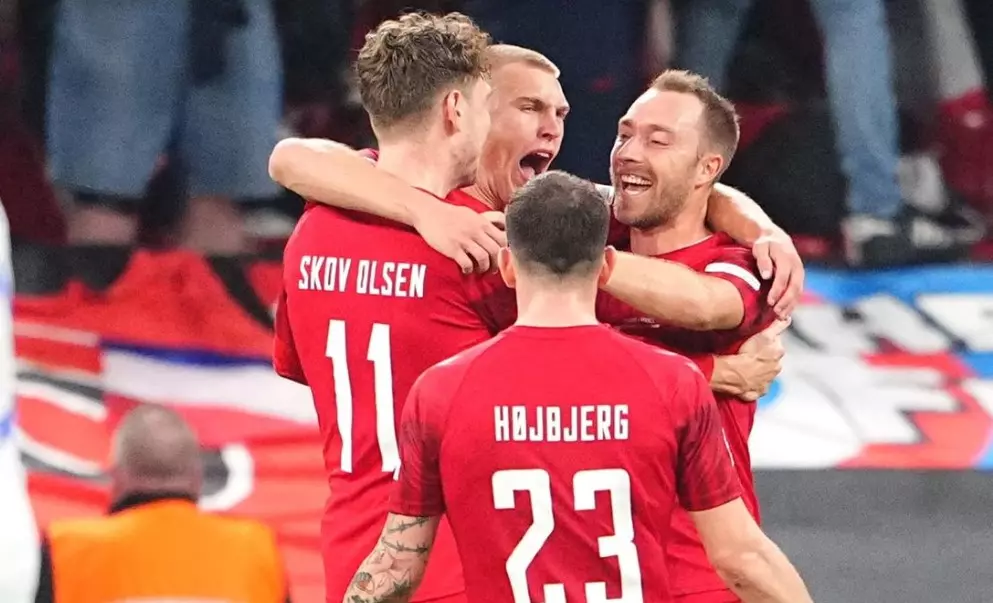 Đan Mạch đã xuất sắc lọt vào bán kết Euro 2020
