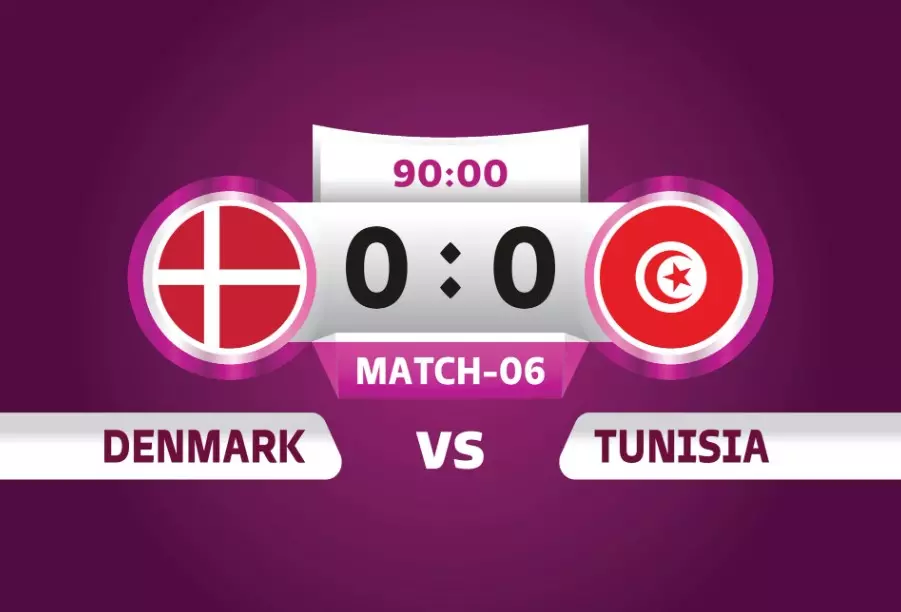 Soi kèo Đan Mạch vs Tunisia - 20h00 ngày 22/11