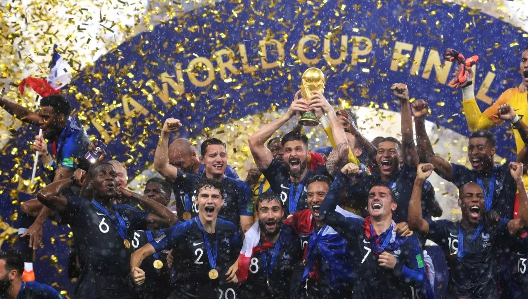 Đương kim vô địch World Cup 2018 là Pháp
