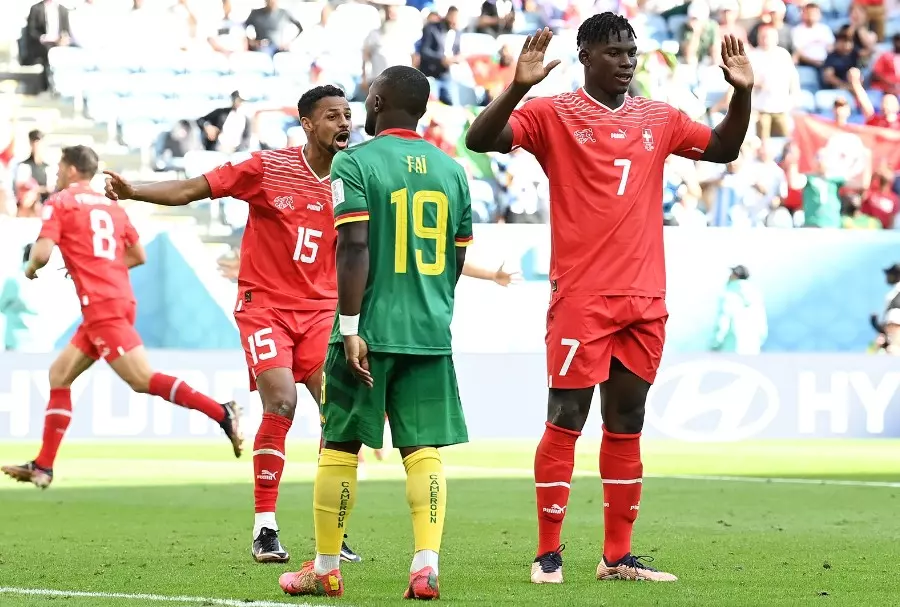 Cameroon vừa trải qua trận thua 1-0 trước Thụy Sĩ