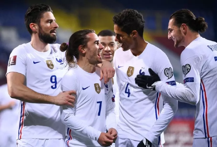 Đội hình của Pháp tham dự World Cup 2022 sẽ có 2 cầu thủ AC Milan