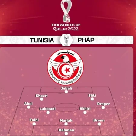 Đội hình dự kiến của Tunisia vs Pháp