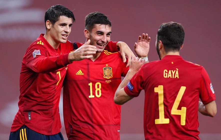 Tây Ban Nha bước vào trận đấu này sau chiến thắng 7-0 trước Costa Rica