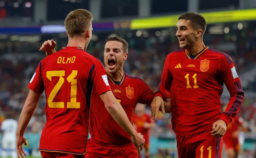 Tây Ban Nha đã hòa 1-1 trước Đức trong trận gần nhất