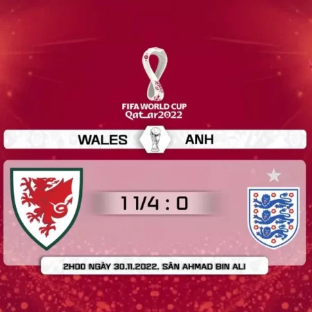 Thống kê thành tích đối đầu giữa Xứ Wales vs Anh