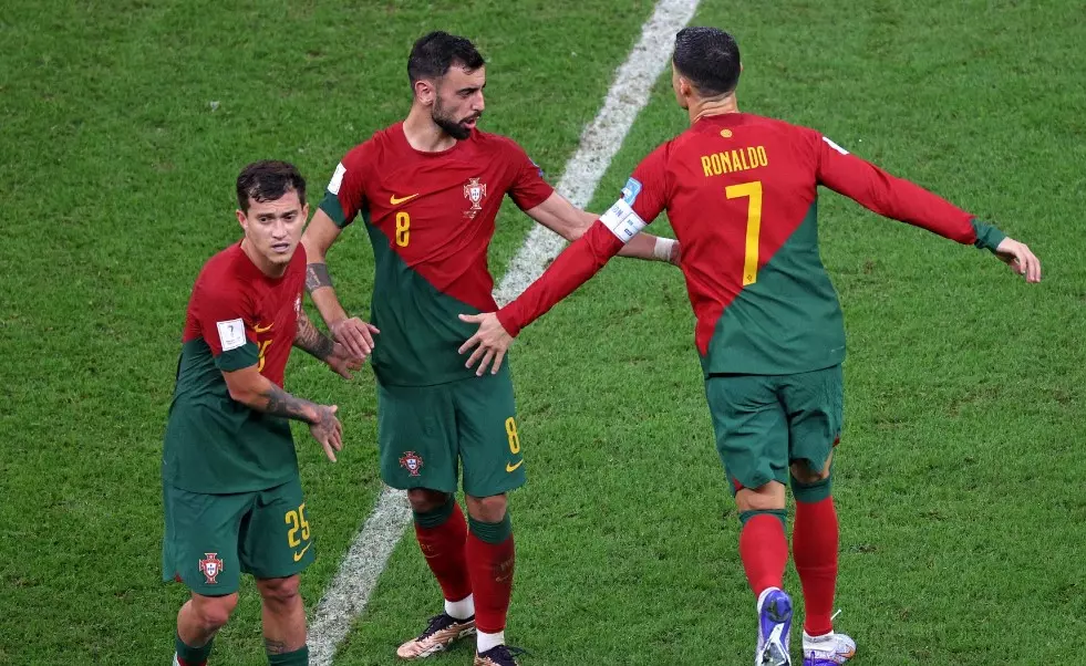 Bồ Đào Nha vừa có được chiến thắng 6-1 trong trận đấu ở vòng 16 với Thụy Sĩ
