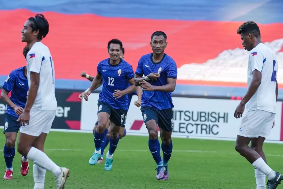 Campuchia gây bất ngờ khi đánh bại Philippines với tỷ số 3-2 trong trận mở màn AFF Cup 2022