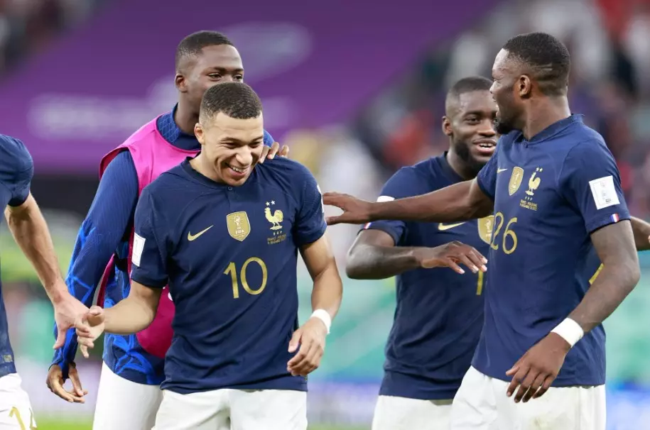 Mbappe đã ghi được 5 bàn thắng cho Pháp ở World Cup 2022