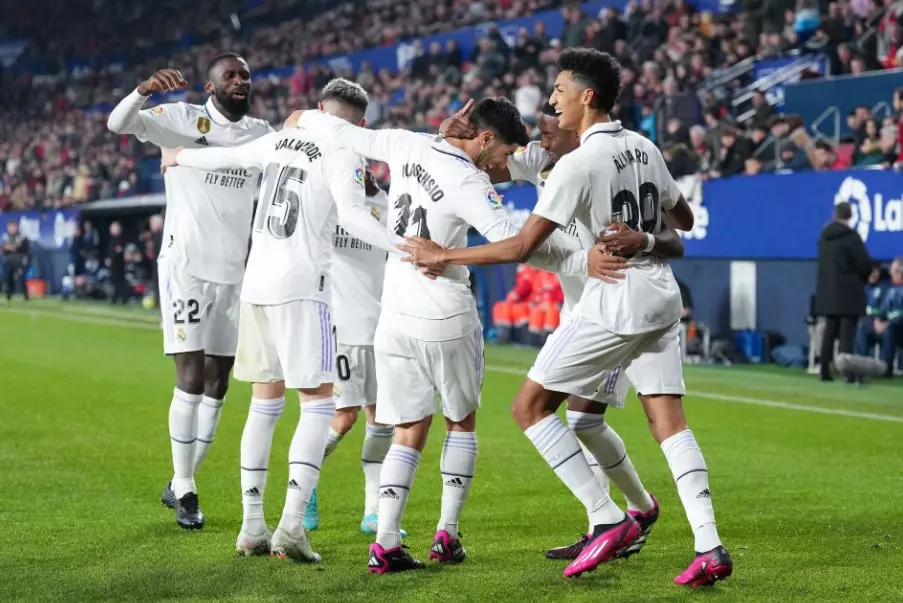 Real Madrid hiện đang đứng ở vị trí thứ 2 trên BXH La Liga