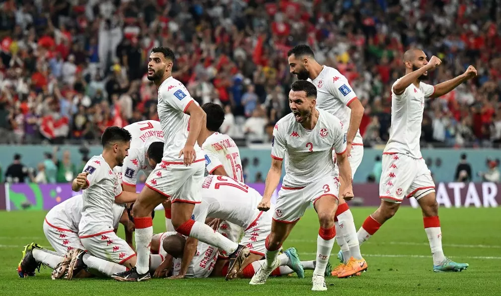 Tunisia đã đánh bại đương kim vô địch Pháp với tỷ số 1-0 trong trận đấu cuối cùng