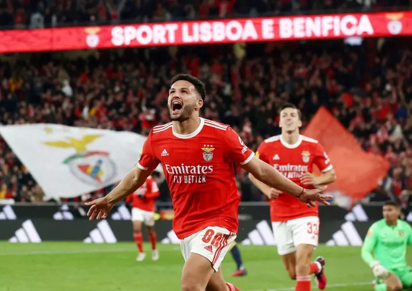 Benfica hiện đang đứng đầu bảng xếp hạng Primeira Liga