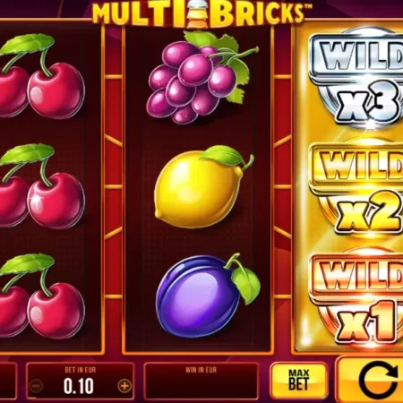 Đến với thế giới trái cây thông qua game slot Multi Bricks
