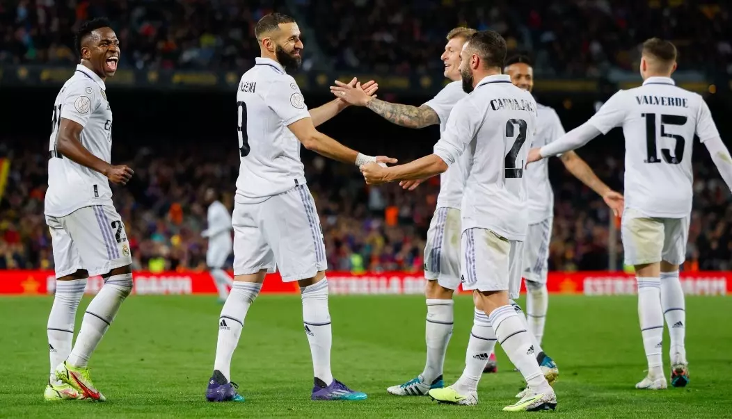 Real Madrid đang đứng ở vị trí thứ 2 trên bảng xếp hạng La Liga