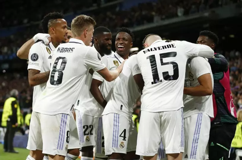 Real Madrid đang đứng ở vị trí thứ hai trên BXH La Liga