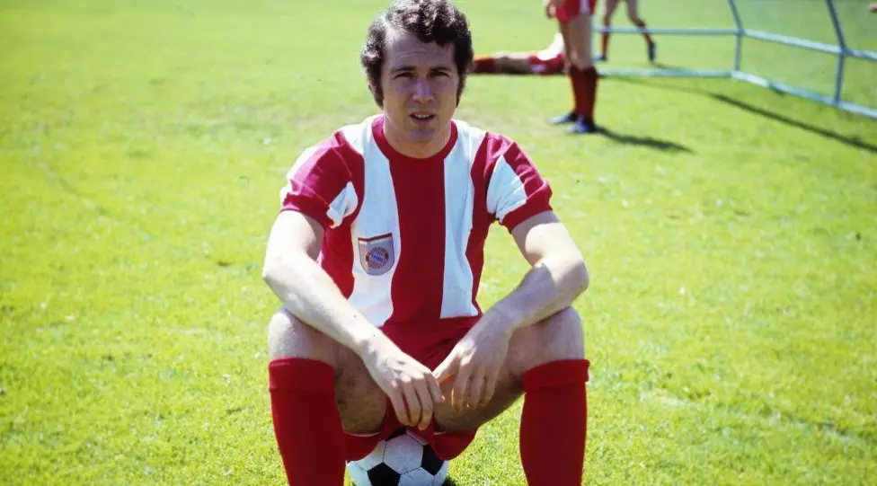 Hình ảnh Franz Beckenbauer khi còn trẻ