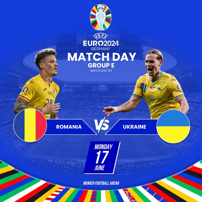 Romania vs Ukraina Euro 2024